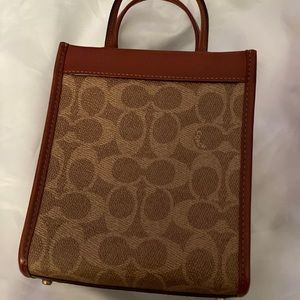 Coach mini cashin, 5.5 x 6.5 x 3